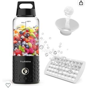 PopBabies Portable Blender. Black